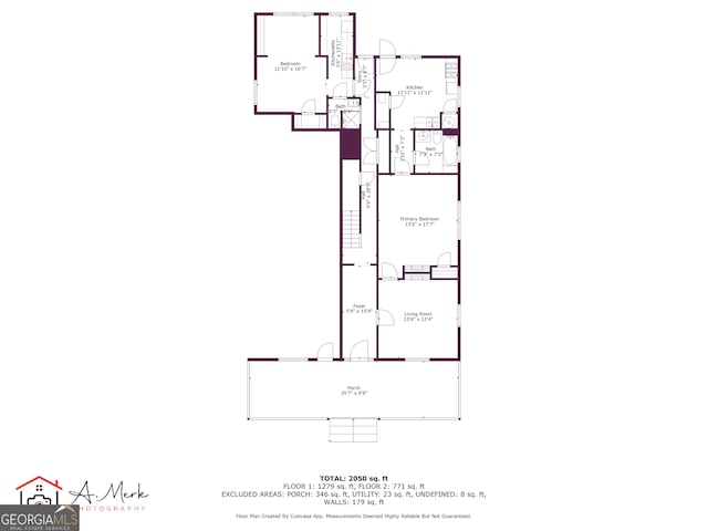 1021 Oak St SW, Atlanta, GA 30310 - property floor plan