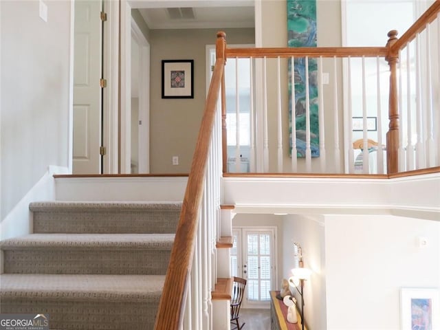 21 Devin Ln, Euharlee, GA 30145 - view of staircase