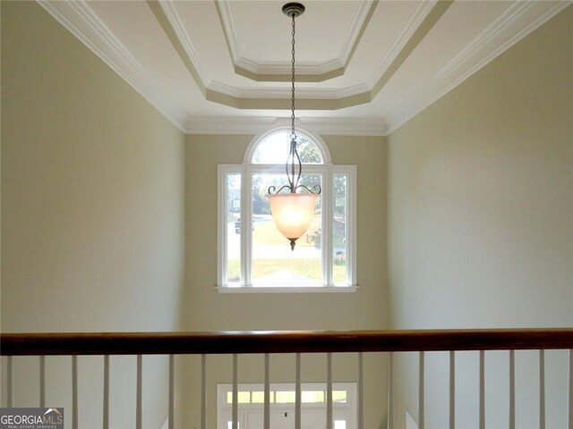 21 Devin Ln, Euharlee, GA 30145 - detailed view of a raised ceiling and ornamental molding