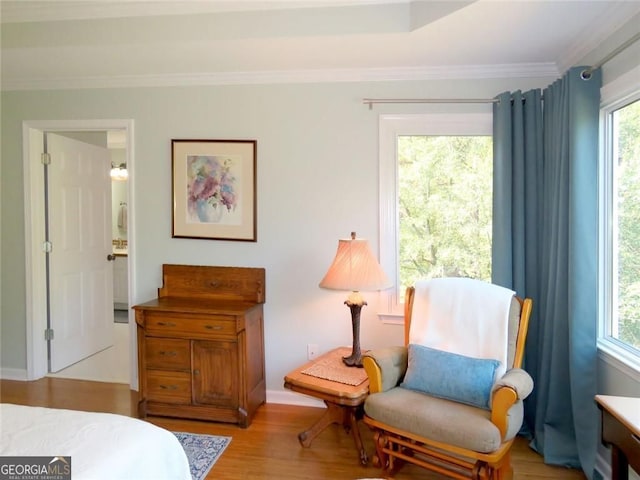 21 Devin Ln, Euharlee, GA 30145 - bedroom featuring ornamental molding and wood finished floors