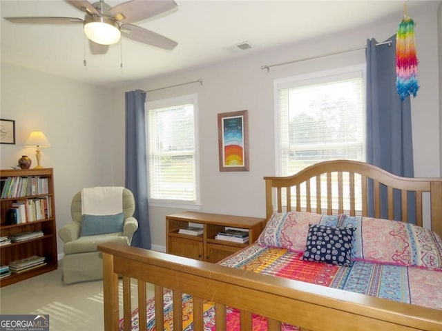 21 Devin Ln, Euharlee, GA 30145 - bedroom featuring ceiling fan
