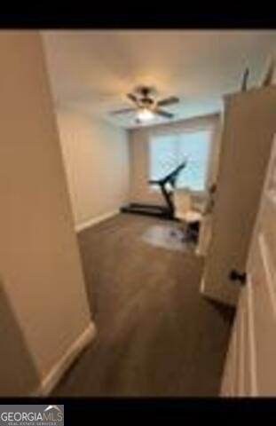 406 Clifton Rd, Perry, GA 31069 - hallway featuring baseboards