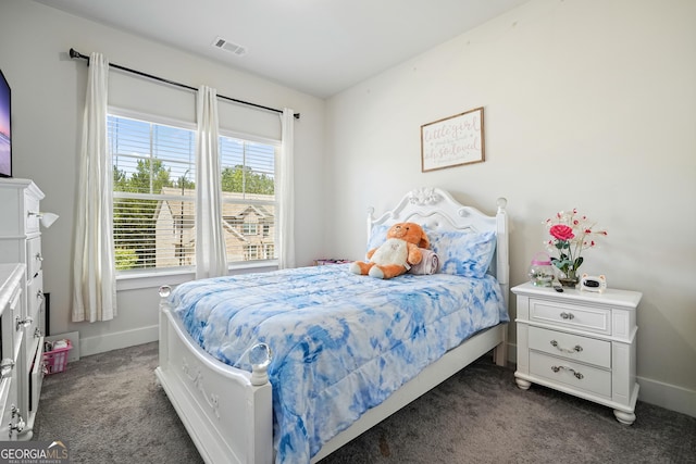 383 Crestbrook Ln, Dallas, GA 30157 - bedroom featuring dark colored carpet and baseboards