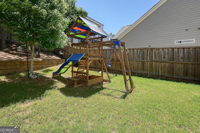 383 Crestbrook Ln, Dallas, GA 30157 - view of jungle gym
