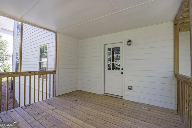 5523 River Valley Way, Flowery Branch, GA 30542 - view of wooden terrace