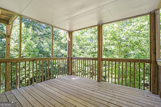 5523 River Valley Way, Flowery Branch, GA 30542 - view of wooden deck