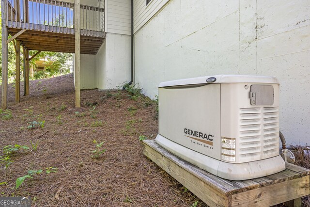 5523 River Valley Way, Flowery Branch, GA 30542 - exterior view of a power unit