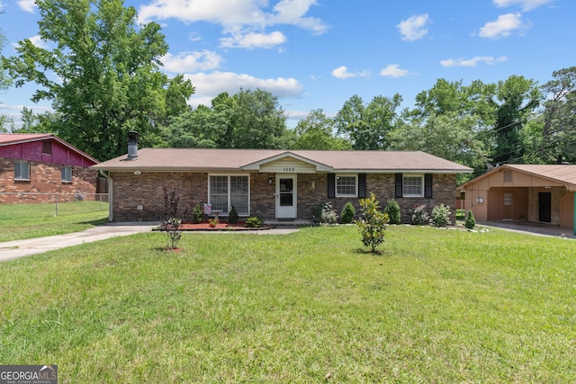 1322 Melford Dr, Columbus, GA 31907 - ranch-style home featuring brick siding