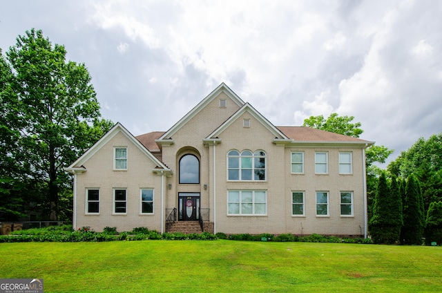2120 Shaffer Rd, Cumming, GA 30041 - view of front facade with a front lawn
