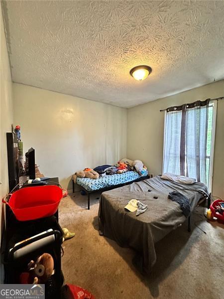 2816 Quinbery Dr, Snellville, GA 30039 - bedroom featuring carpet flooring and a textured ceiling