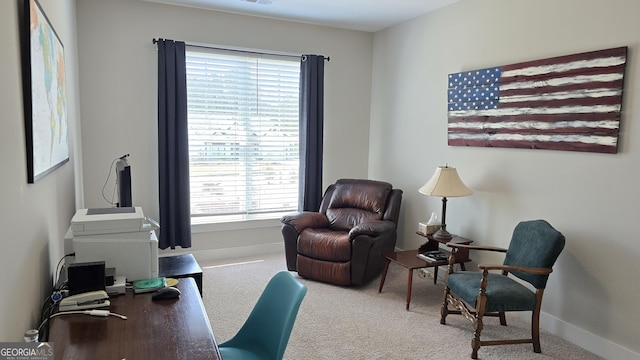 2321 Margaux Ct, Monroe, GA 30656 - carpeted office space with plenty of natural light and baseboards