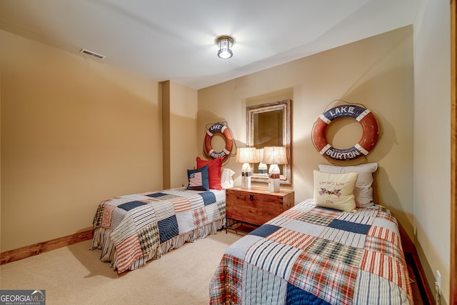 4334 Murray Cove Rd, Tiger, GA 30576 - carpeted bedroom featuring baseboards