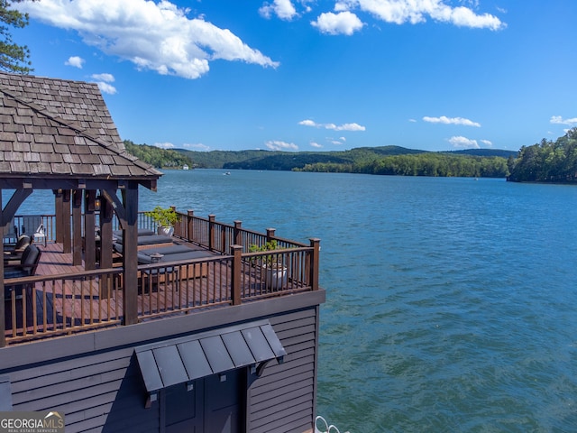 4334 Murray Cove Rd, Tiger, GA 30576 - dock area with a water view