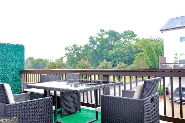 3615 Hawthorne Ter, Atlanta, GA 30337 - deck featuring outdoor dining space