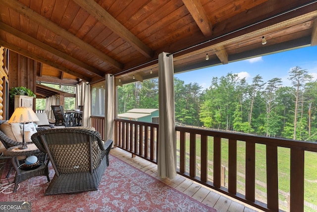 294 Turkey Trl, Jasper, GA 30143 - view of wooden terrace
