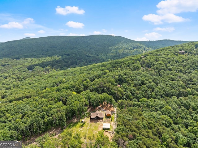 294 Turkey Trl, Jasper, GA 30143 - view of mountain backdrop featuring a heavily wooded area