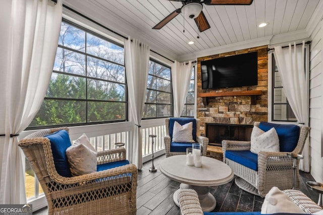 2603 Apple Valley Rd NE, Atlanta, GA 30319 - sunroom / solarium featuring plenty of natural light