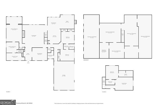 5176 Glen Forrest Dr, Flowery Branch, GA 30542 - room layout