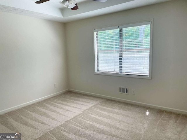 1028 Gate Post Ln, Lawrenceville, GA 30044 - empty room featuring ceiling fan, carpet floors, and baseboards