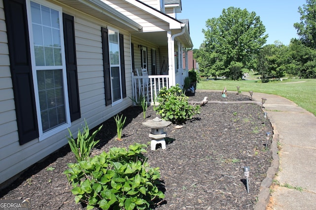 239 Ferguson Ave, Locust Grove, GA 30248 - view of yard with covered porch