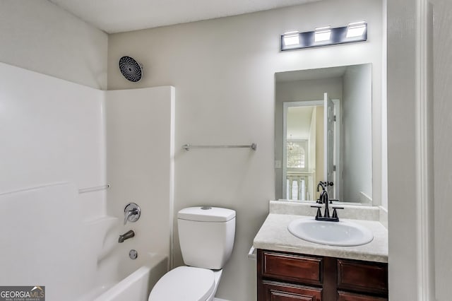 365 Othello Dr, Hampton, GA 30228 - full bath with vanity, toilet, and shower / bath combination
