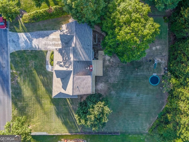 211 Westwood Dr, Calhoun, GA 30701 - view from above of property