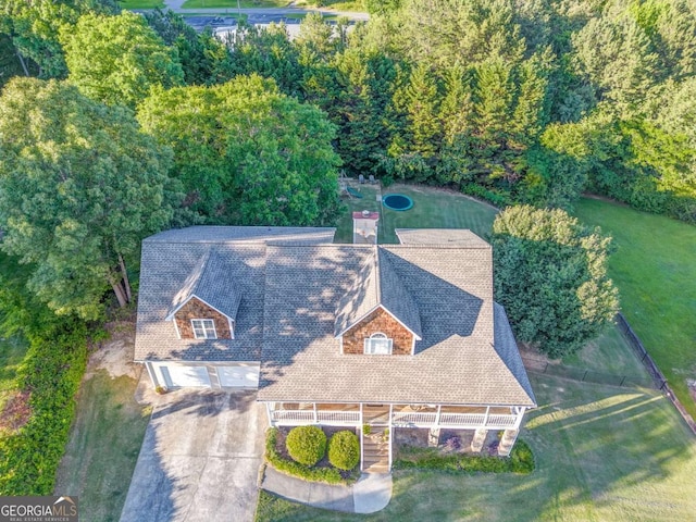211 Westwood Dr, Calhoun, GA 30701 - aerial view of property and surrounding area