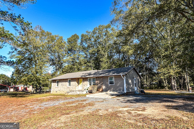 246 Shiloh Rd, Jenkinsburg, GA 30234 - view of front facade