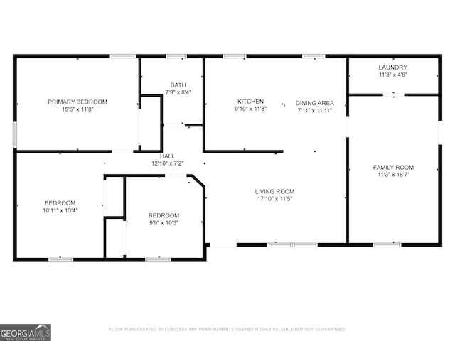 246 Shiloh Rd, Jenkinsburg, GA 30234 - home floor plan