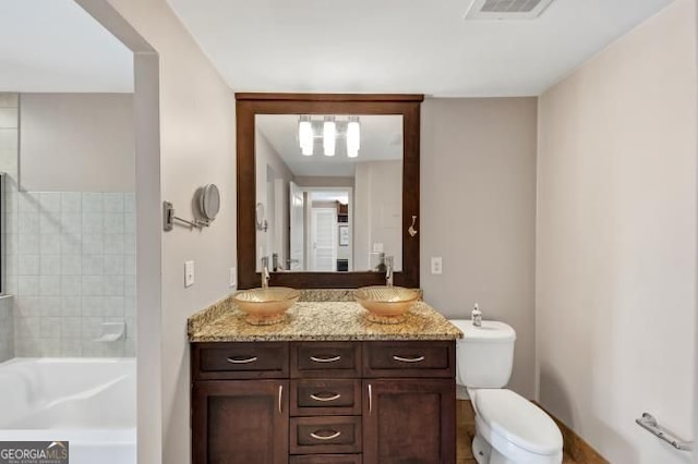 3338 Peachtree Rd NE Unit 508, Atlanta, GA 30326 - full bath with vanity and shower / tub combination