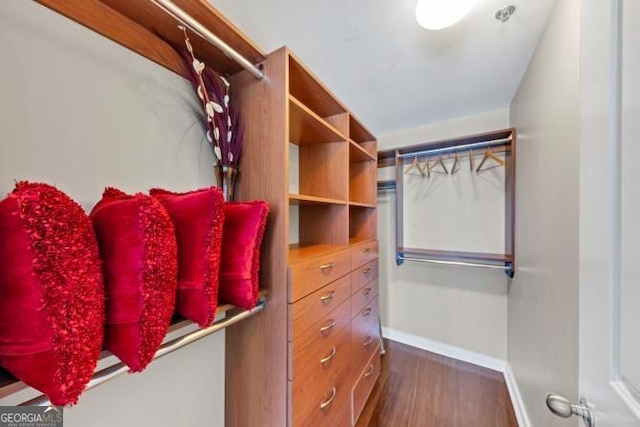3338 Peachtree Rd NE Unit 508, Atlanta, GA 30326 - spacious closet featuring dark wood finished floors