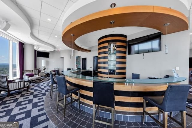 3338 Peachtree Rd NE Unit 508, Atlanta, GA 30326 - reception area with recessed lighting