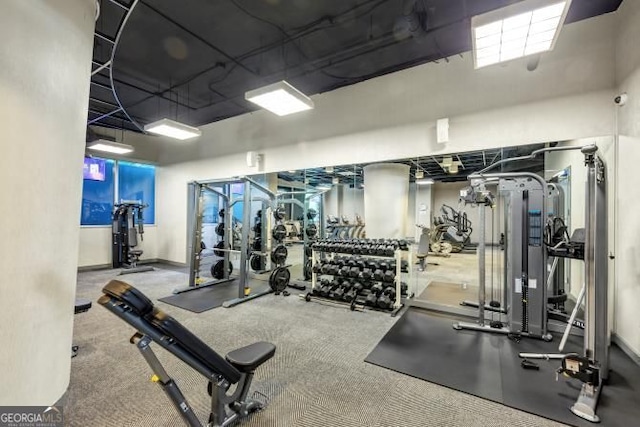 3338 Peachtree Rd NE Unit 508, Atlanta, GA 30326 - view of workout area
