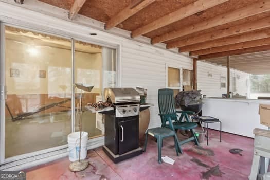 4369 River Rd, Folkston, GA 31537 - view of patio with grilling area