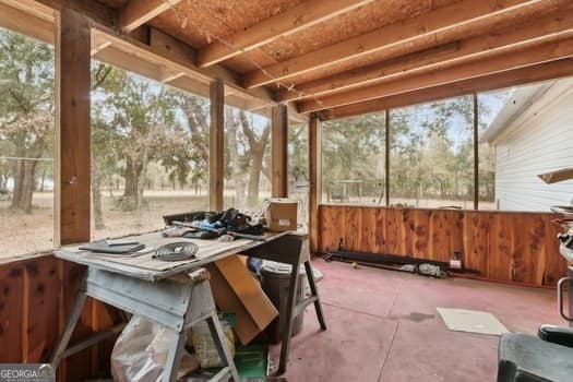 4369 River Rd, Folkston, GA 31537 - sunroom / solarium featuring plenty of natural light