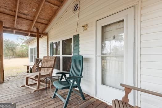 4369 River Rd, Folkston, GA 31537 - view of deck