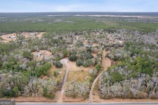 4369 River Rd, Folkston, GA 31537 - aerial view of property and surrounding area