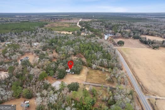 4369 River Rd, Folkston, GA 31537 - aerial view of property and surrounding area