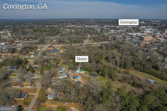 3107 Hendrix Cir SW, Covington, GA 30014 - aerial view of property's location