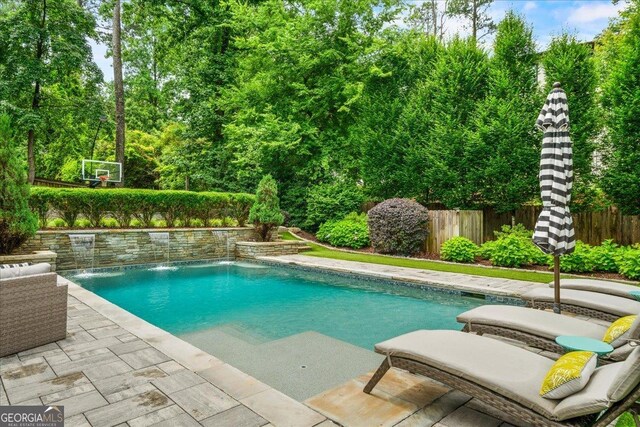 4048 Navajo Trl NE, Brookhaven, GA 30319 - view of pool with a patio