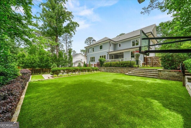 4048 Navajo Trl NE, Brookhaven, GA 30319 - view of yard