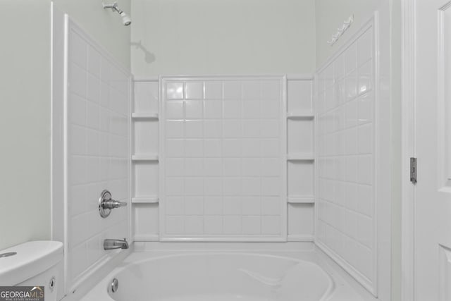 11439 S Grove Dr, Hampton, GA 30228 - full bathroom featuring shower / tub combination and toilet