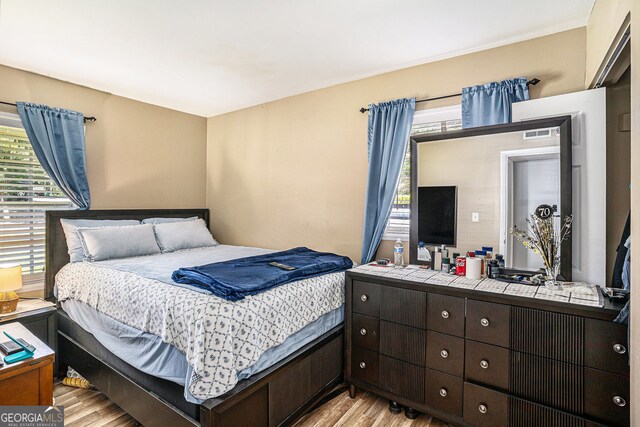 992 Brian Ln, Forest Park, GA 30297 - bedroom featuring light wood-type flooring