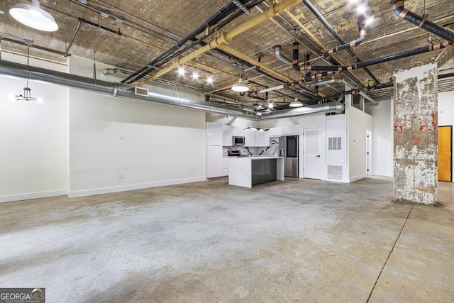 505 Whitehall St SW Unit 102, Atlanta, GA 30303 - basement with baseboards