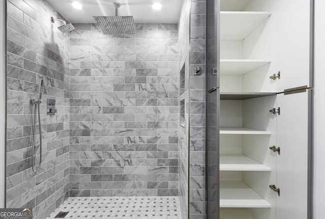 505 Whitehall St SW Unit 102, Atlanta, GA 30303 - full bath with a shower stall and recessed lighting