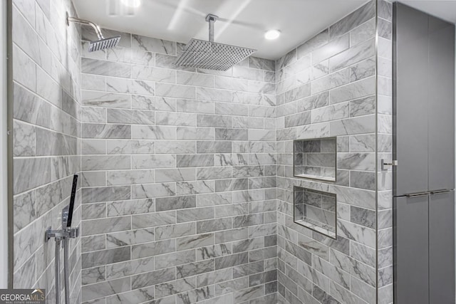 505 Whitehall St SW Unit 102, Atlanta, GA 30303 - full bathroom featuring a tile shower