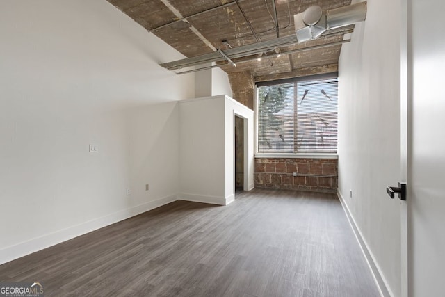 505 Whitehall St SW Unit 102, Atlanta, GA 30303 - empty room with wood finished floors and baseboards