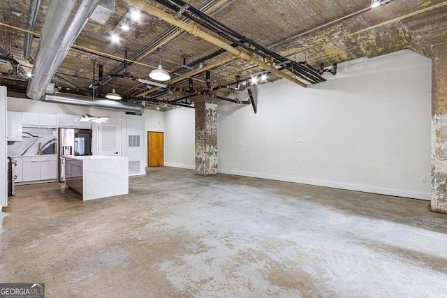 505 Whitehall St SW Unit 102, Atlanta, GA 30303 - below grade area with baseboards