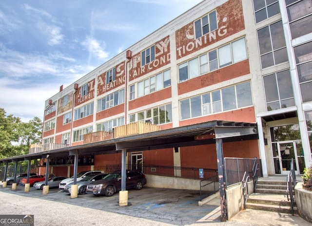 505 Whitehall St SW Unit 102, Atlanta, GA 30303 - view of apartment building / complex with covered parking
