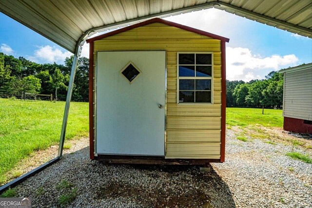 3350 Waggoners Grove Church Rd, Colbert, GA 30628 - view of shed
